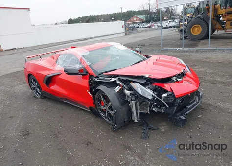 2021 Chevrolet Corvette Stingray Rwd 3Lt from USA, damaged, VIN 1G1YC3D41M5125955
